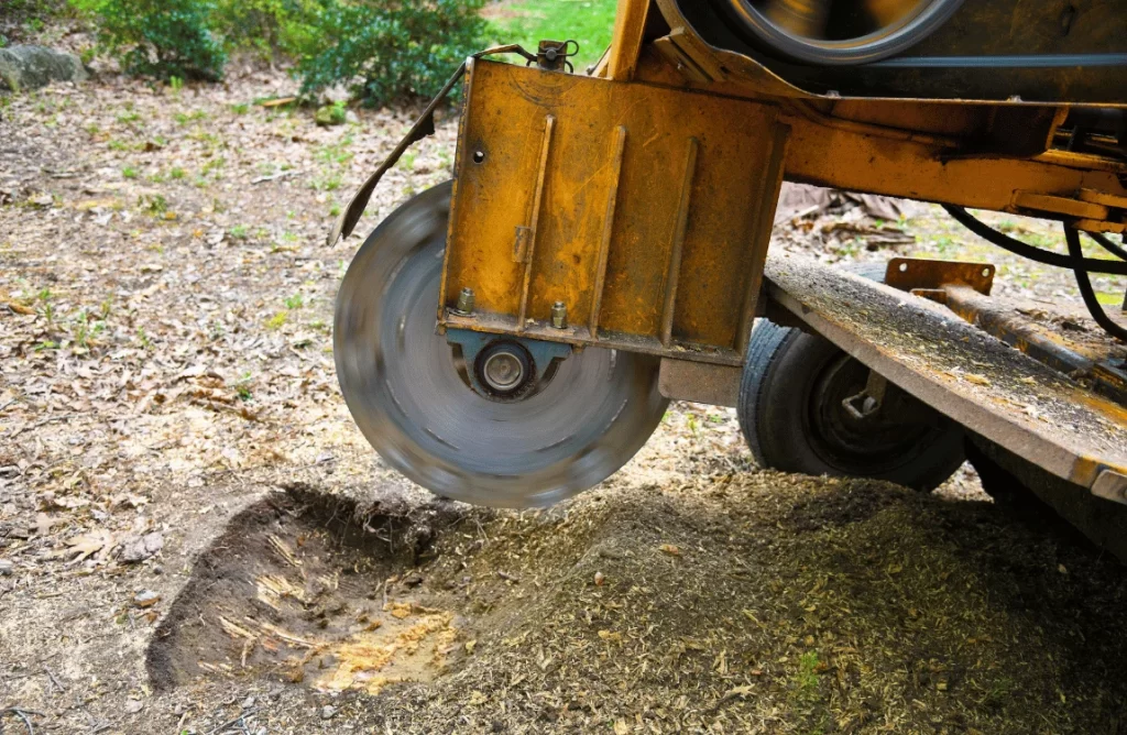 Tree Stump Removal Machine